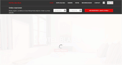 Desktop Screenshot of hotelblabla.com